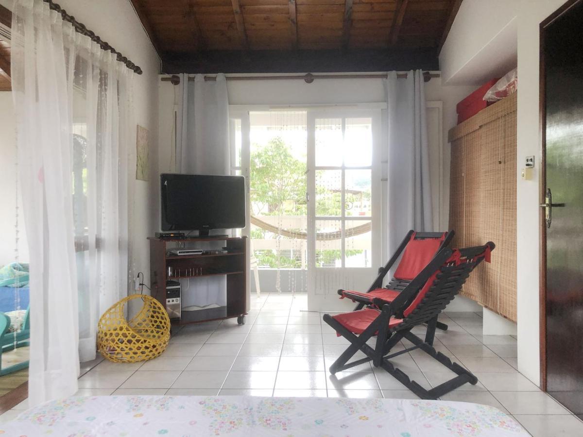 Casa Centro Garopaba 1 Suite C/ Sacada Bagian luar foto