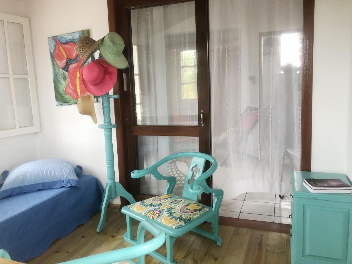 Casa Centro Garopaba 1 Suite C/ Sacada Bagian luar foto