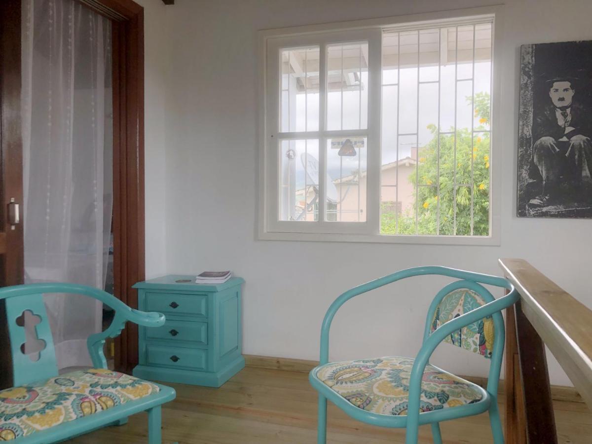 Casa Centro Garopaba 1 Suite C/ Sacada Bagian luar foto